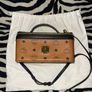 Mcm small vanity bag